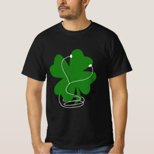 T-shirt Trèfle de la Saint-Patrick - Trèfle iRlandais