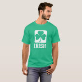 T-shirt Trèfle irlandais (Devant entier)