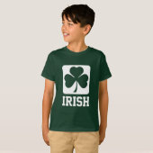 T-shirt Trèfle irlandais (Devant entier)