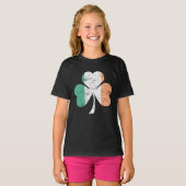 T-shirt Trèfle irlandais (Devant entier)