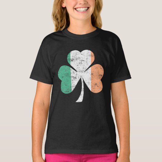 T-shirt Trèfle irlandais (Devant)