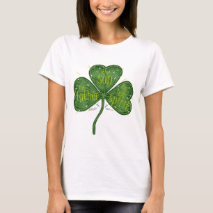 T-shirt Trèfle irlandais chrétien catholique religieux St