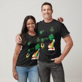 T-shirt Trèfle le plus mignon du patch Saint-Patrick Lepre (Unisexe)
