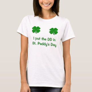 T-shirt Trèfle vert clair, trèfle vert clair, j'ai mis…