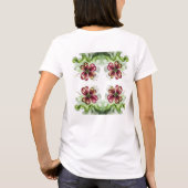 T-shirt TRÈFLE VIOLET Fleurir (Dos)