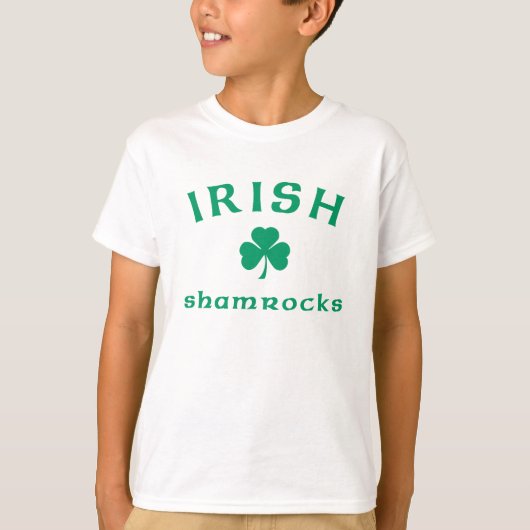 T-shirt Trèfles irlandais (Devant)