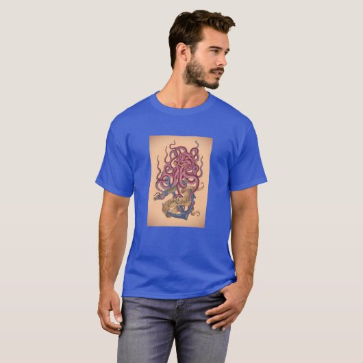 T-shirt Tremblent mon poulpe Tatto de l'âme | (Devant entier)