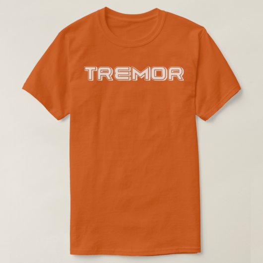 T-SHIRT TREMOR  (Design devant)