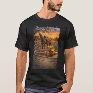 T-shirt Trempage au coucher du soleil
