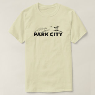 T-shirt Tremplin de ski de Park City Utah