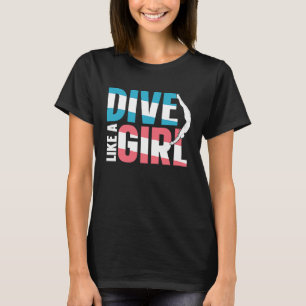 T-shirt Tremplin Plongeon Plongeur de Plateforme Plonge C