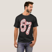 T-shirt Trendy 6 7 Meme Six Seven Valentines Day 6 7  (Devant entier)