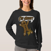 T-shirt Trendy Christmas Gingerbread Man Oh Snap! (Devant)