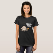 T-shirt Trendy Funny Trashed Panda Drunk Raccoon Lovers Me (Devant entier)