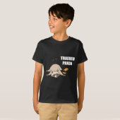 T-shirt Trendy Funny Trashed Panda Drunk Raccoon Lovers Me (Devant entier)