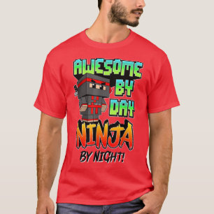 T-shirt Trendy Ninja By Night