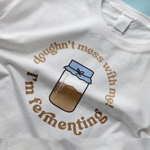 T-shirt Trendy Retro Sourdough Starter Pain Baker Drôle