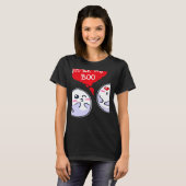 T-shirt Trendy Statement Valentine's Day Couple Heart Roma (Devant entier)
