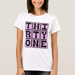T-shirt Trente et Un, Numéro 31