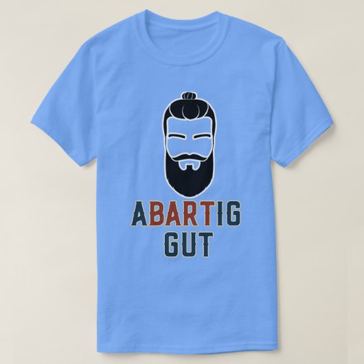 T-shirt Très bonne barbe et panier (Design devant)