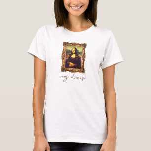 T-shirt Très Demure Mona Lisa Art Renaissance