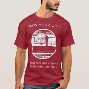 T-shirt Très drôle et Hilariant New York City Rat on