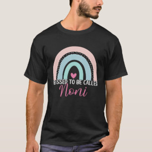T-shirt Très Heureux D'Être Appelé Noni Boho Rainbow Mom G