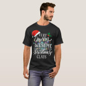 T-shirt Très Joyeux Noël merveilleux (Devant entier)