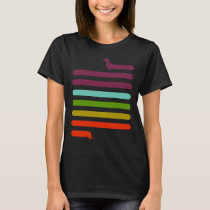 T-shirt Très long Dachshund