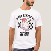 T-shirt Très Probable De Correspondre Personnellement Hall (Devant)