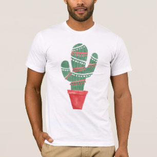 T-shirt Très un arbre de Noël de cactus