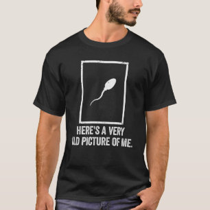 T-shirt Très Vieille Photo De Moi Drôle Cadeau De Biologie