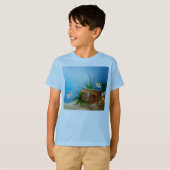 T-shirt trésor plongée dans l'eau de baignade Destiny Gift (Devant entier)