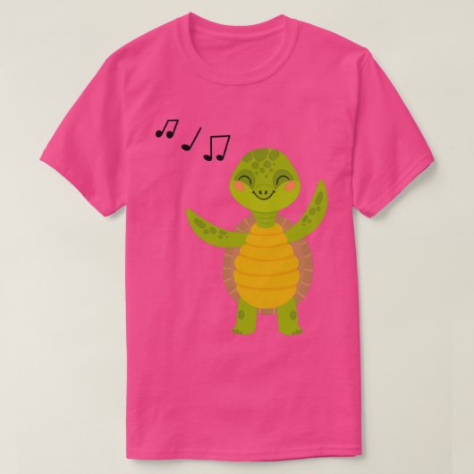 T-shirt Trevor Turtle Dancing (Design devant)