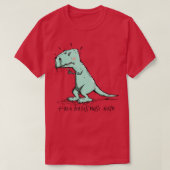 T-shirt TRex déteste les cheveux de nez (Design devant)
