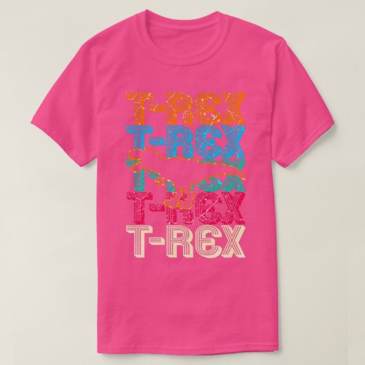 T-shirt TRex Tyrannosaurus Dino Dinosaur (Design devant)