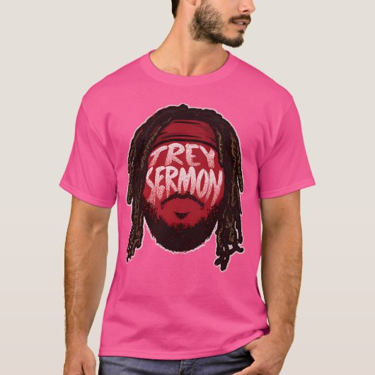 T-shirt Trey Sermon Player Silhouette (Devant)