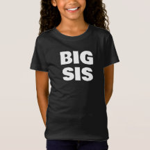 T-shirt Tri-Blend à lettres grasses pour grande sœ