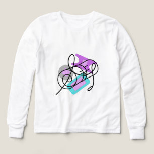 T-Shirt Tri-Blend Moderne motif coloré