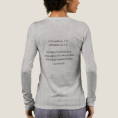 T-Shirt Tri-Blend Shirt (Achterkant)