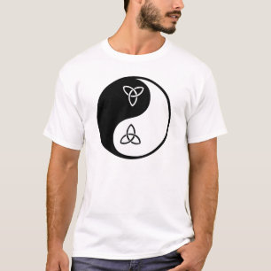 T-shirt Tri-Knotwork celtique de Yin Yang