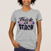 T-shirt Tri Ou Enseigner Halloween (Devant)