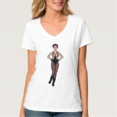 T-shirt Tri Pose Danse Pastel & Noir #2 (Devant)
