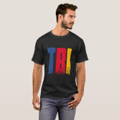 T-shirt Tri Triathlon (Devant entier)