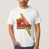 T-shirt Tri-Zinger pièce en t adulte (Devant)