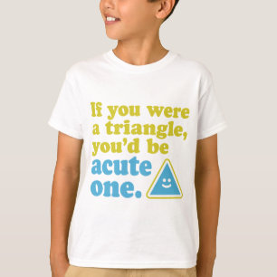 T-shirt Triangle aiguë