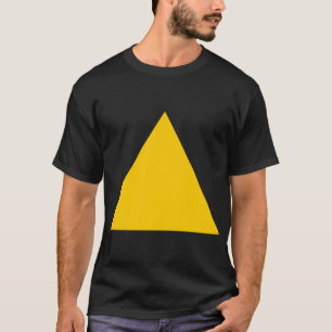 T-shirt Triangle - Ambre