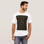 T-shirt Triangle Art Déco : Motif de luxe. (Devant entier)