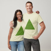 T-shirt Triangle - Avocado vert (Unisexe)