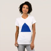 T-shirt Triangle - bleu marine (Devant entier)